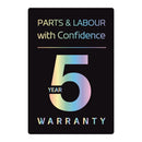 LG VX70 Series AI Direct Drive F4X7013TBB WiFi-enabled 13 kg 1400 Spin Washing Machine Matte Black - A Rated