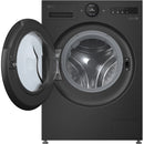 LG VX70 Series AI Direct Drive F4X7013TBB WiFi-enabled 13 kg 1400 Spin Washing Machine Matte Black - A Rated