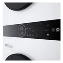 LG WT1210WWF 12kg Wash 10kg Dry 1400 Spin Washer Dryer Tower - White