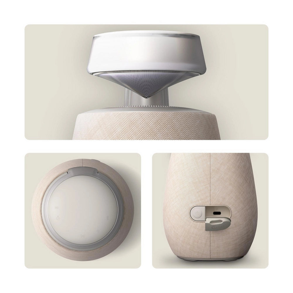 LG XBOOM 360 XO2 Portable Bluetooth Speaker with 360 Sound (XO2TBE.CEUSLLK) - Beige