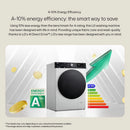 LG Y500 F4Y513GBLN1 13kg 1400 Spin AI Direct Drive Washing Machine Slate Grey - A Rated Grey / 13 kg