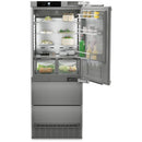 Liebher Premiumplus ECBNE7870 Bio Fresh No Frost 402L Fridge Freezer Stainless Steel