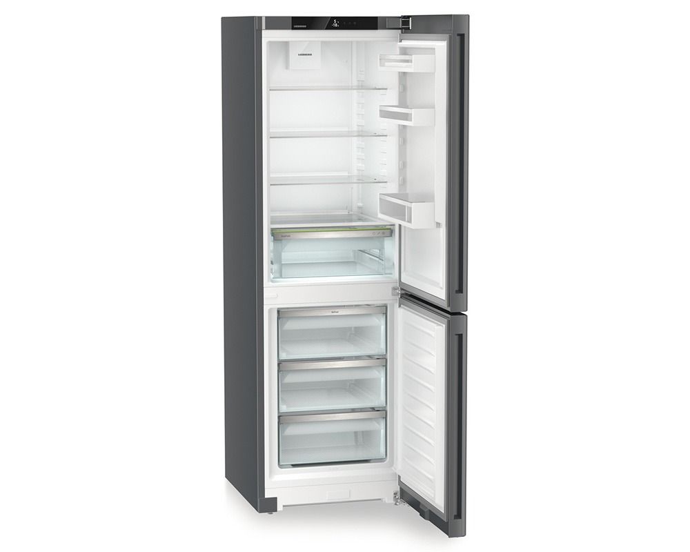 Liebherr CNDGC5203 Pure NoFrost Freestanding 60/40 Fridge Freezer Dark Grey - C Rated Dark Grey