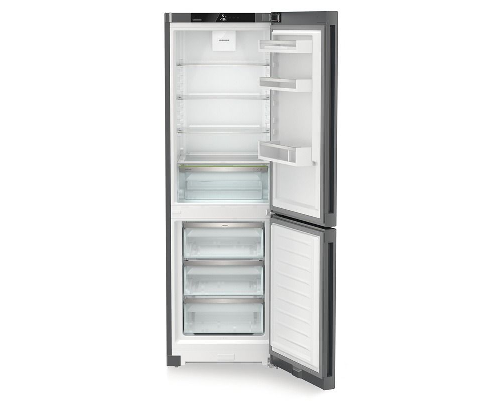 Liebherr CNDGC5203 Pure NoFrost Freestanding 60/40 Fridge Freezer Dark Grey - C Rated Dark Grey