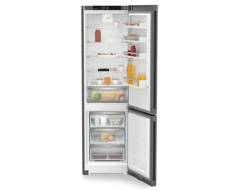 Liebherr CNDGC5703 Pure NoFrost Freestanding 70/30 Fridge Freezer Dark Grey - C Rated Dark Grey