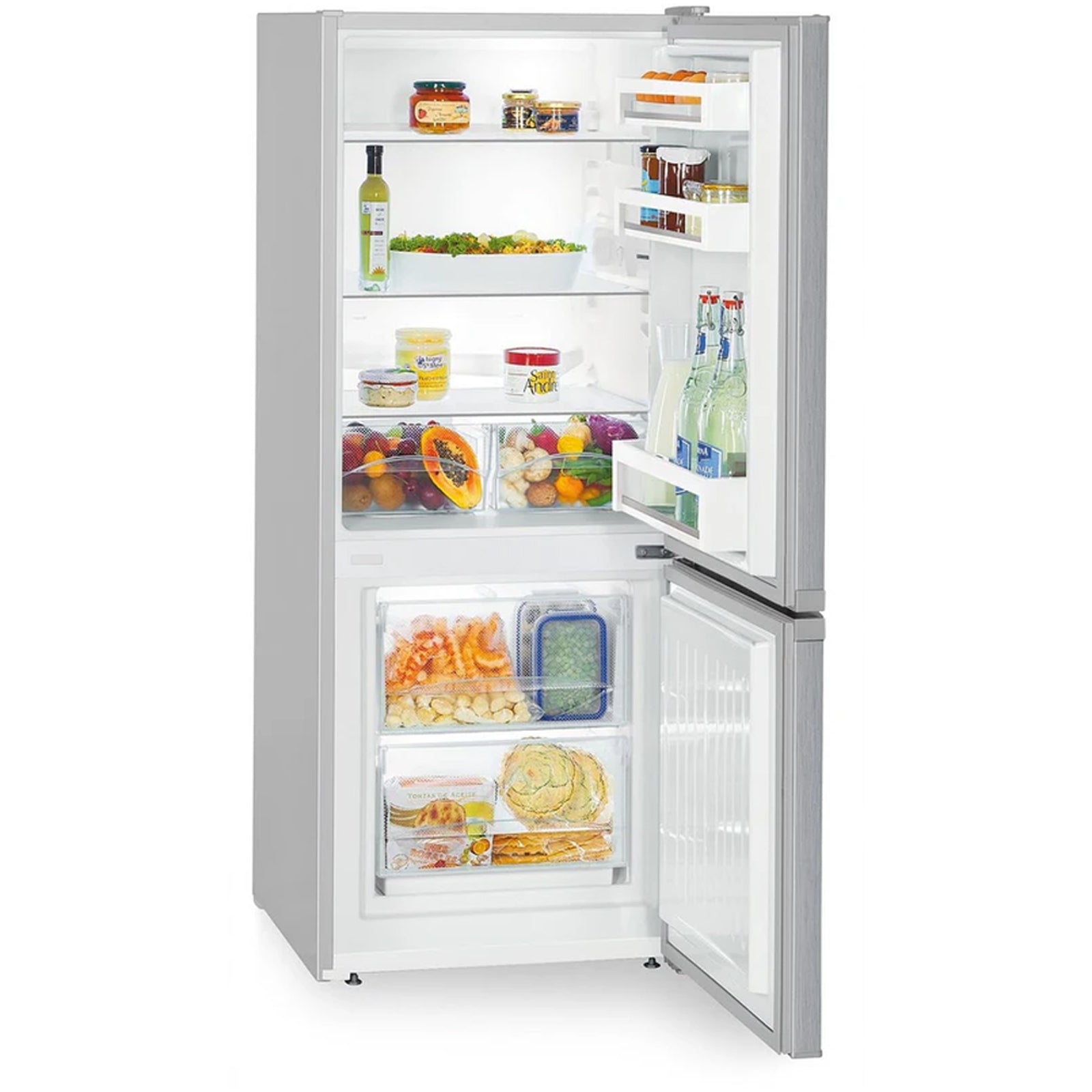 Liebherr Comfort CUELE2331 55cm 210L Freestanding Fridge Freezer Silver