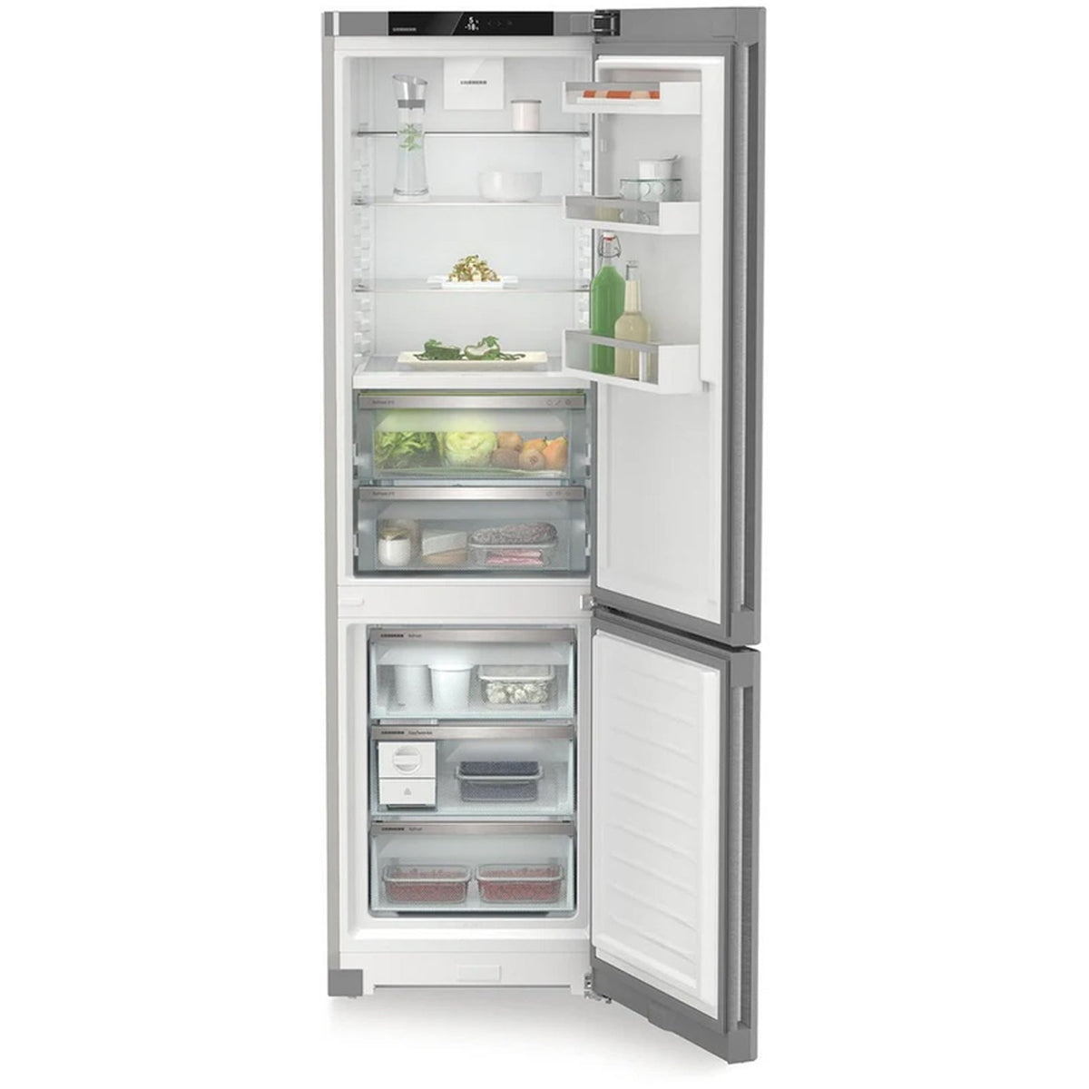 Liebherr Plus CBNSDA572I BioFresh No Frost Fridge Freezer Stainless Steel