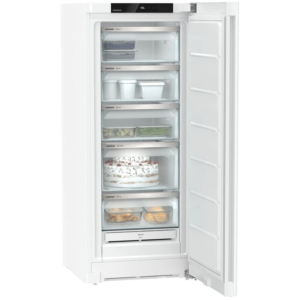 Liebherr Plus FND4625 60cm 199L Tall Upright Freestanding Freezer White