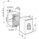 Liebherr Plus IRC3920 Easy Fresh Fully Integrated Larder Fridge