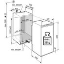 Liebherr Plus IRD4520 Fully Integrated Larder Fridge with EasyFresh