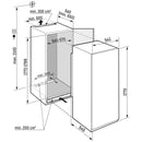 Liebherr Plus SIFNSE5128 Frost Free Fully Integrated Upright Freezer