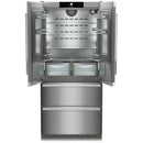 Liebherr Premium Plus CBNSTE8872 BioFresh No Frost American Fridge Freezer Stainless Steel