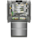 Liebherr Premium Plus CBNSTE8872 BioFresh No Frost American Fridge Freezer Stainless Steel