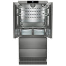 Liebherr Premiumplus ECBNE8872 Bio Fresh No Frost Built in Fridge Freezer Stainless Steel