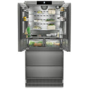 Liebherr Premiumplus ECBNE8872 Bio Fresh No Frost Built in Fridge Freezer Stainless Steel