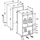 Liebherr Premiumplus ECBNE8872 Bio Fresh No Frost Built in Fridge Freezer Stainless Steel