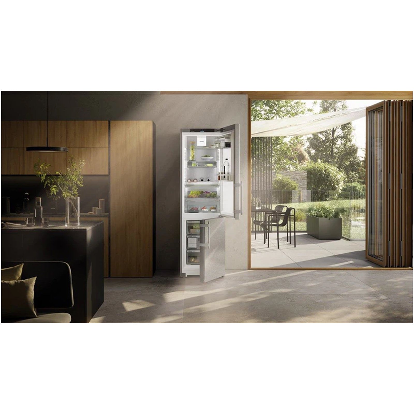 Liebherr Prime CBNSDA575I 60cm Bio Fresh No Frost Fridge Freezer Stainless Steel