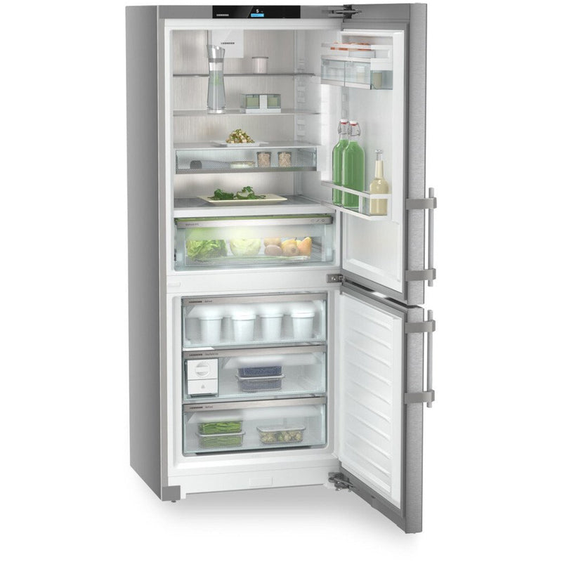 Liebherr Prime CBNSDC765I BioFresh No Frost Fridge Freezer Stainless Steel