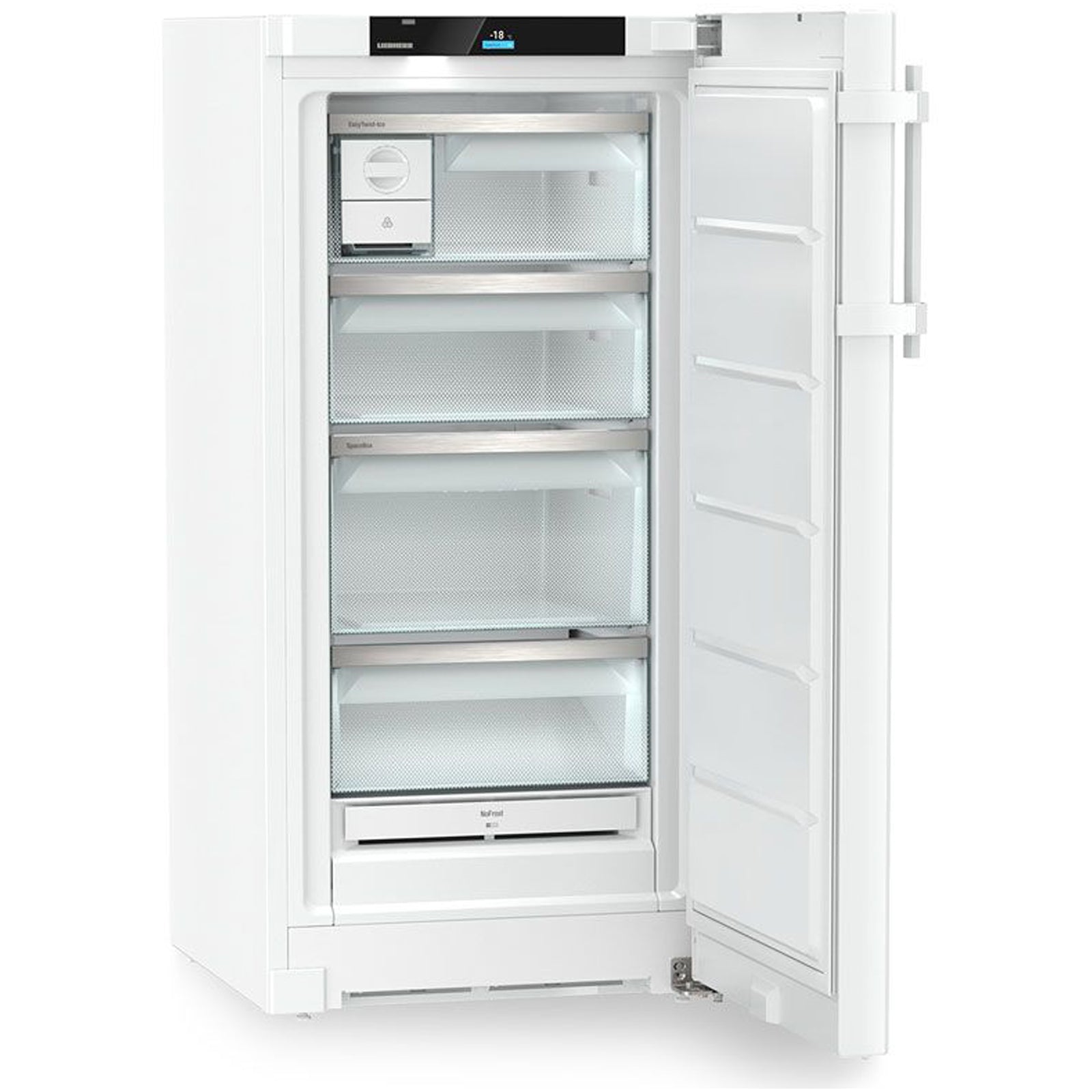 Liebherr Prime FNB425I 60cm 160L Frost Free Freestanding Upright Tall Freezer White