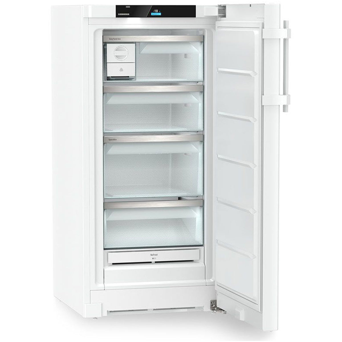 Liebherr Prime FNB425I 60cm 160L Frost Free Freestanding Upright Tall Freezer White