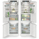 Liebherr Prime IXCC5155 178cm Bio Fresh No Frost Side by Side Built in Fridge Freezer