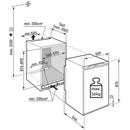 Liebherr Prime SIFNCI3954 Frost Free Fully Integrated Upright Freezer