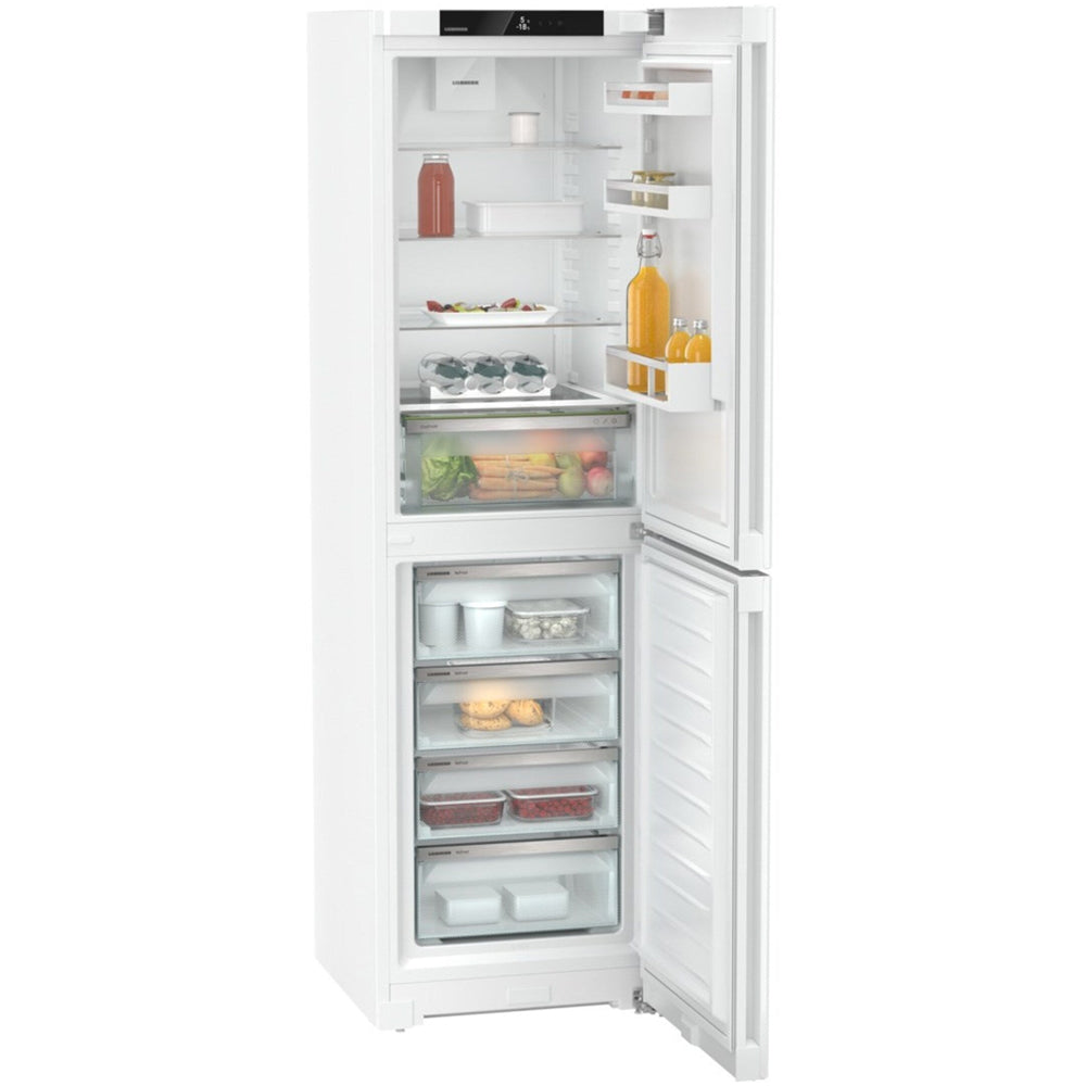 Liebherr Pure CND5704 359L EasyFresh No Frost Freestanding Fridge Freezer White