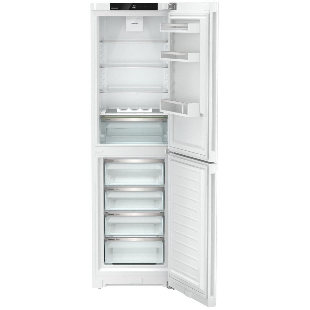 Liebherr Pure CND5704 359L EasyFresh No Frost Freestanding Fridge Freezer White
