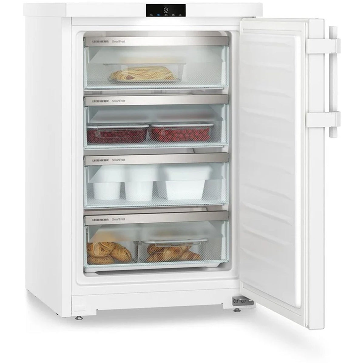 Liebherr Pure FE1404 107L 55cm Smart Frost Under Counter Freestanding Freezer White
