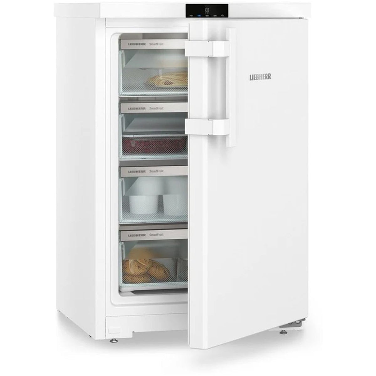 Liebherr Pure FE1404 107L 55cm Smart Frost Under Counter Freestanding Freezer White