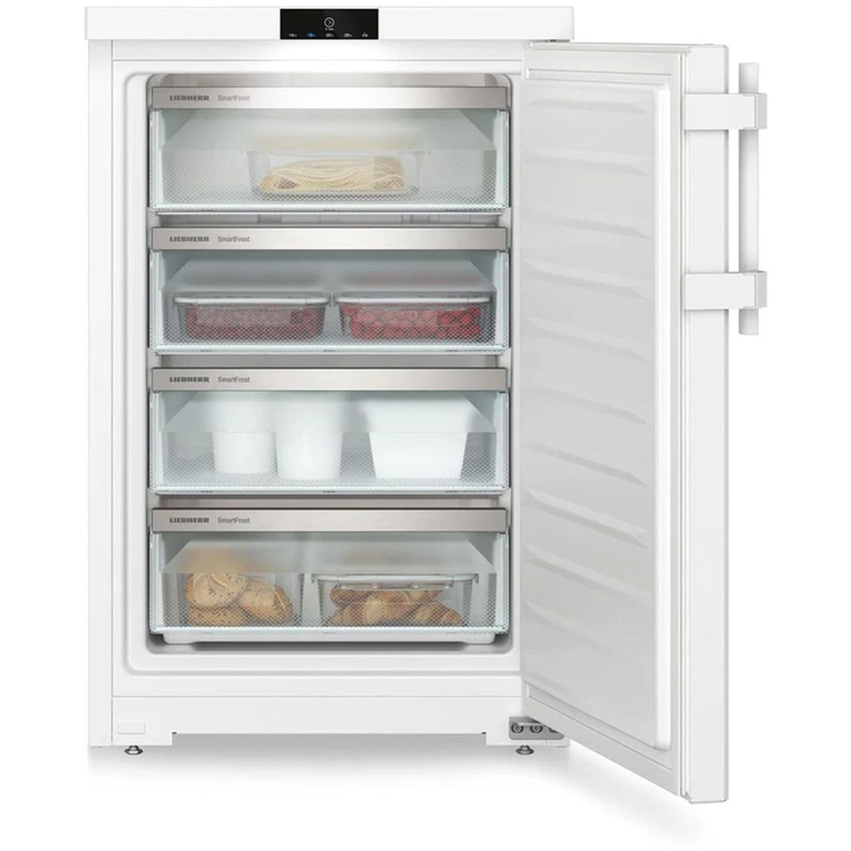 Liebherr Pure FE1404 107L 55cm Smart Frost Under Counter Freestanding Freezer White
