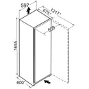 Liebherr Pure RD5000 60cm 348L Freestanding Larder Fridge White