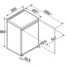 Liebherr Pure RE1200 50cm 110L Larder Undercounter Freestanding Fridge White