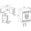 Liebherr Pure URD3601 Under Counter Fully Integrated Fridge with Icebox
