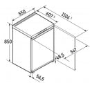 Liebherr TG14VE04 55cm Under Counter Freezer with SmartFrost White