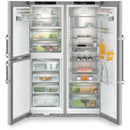 Liebherr XRCSD5255 716L Freestanding No Frost Side by Side Fridge Freezer with Ice Maker in Stainless Steel