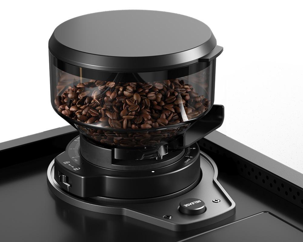 Loewe Aura.Pure Coffee Machine Espresso Maker with Integrated Grinder