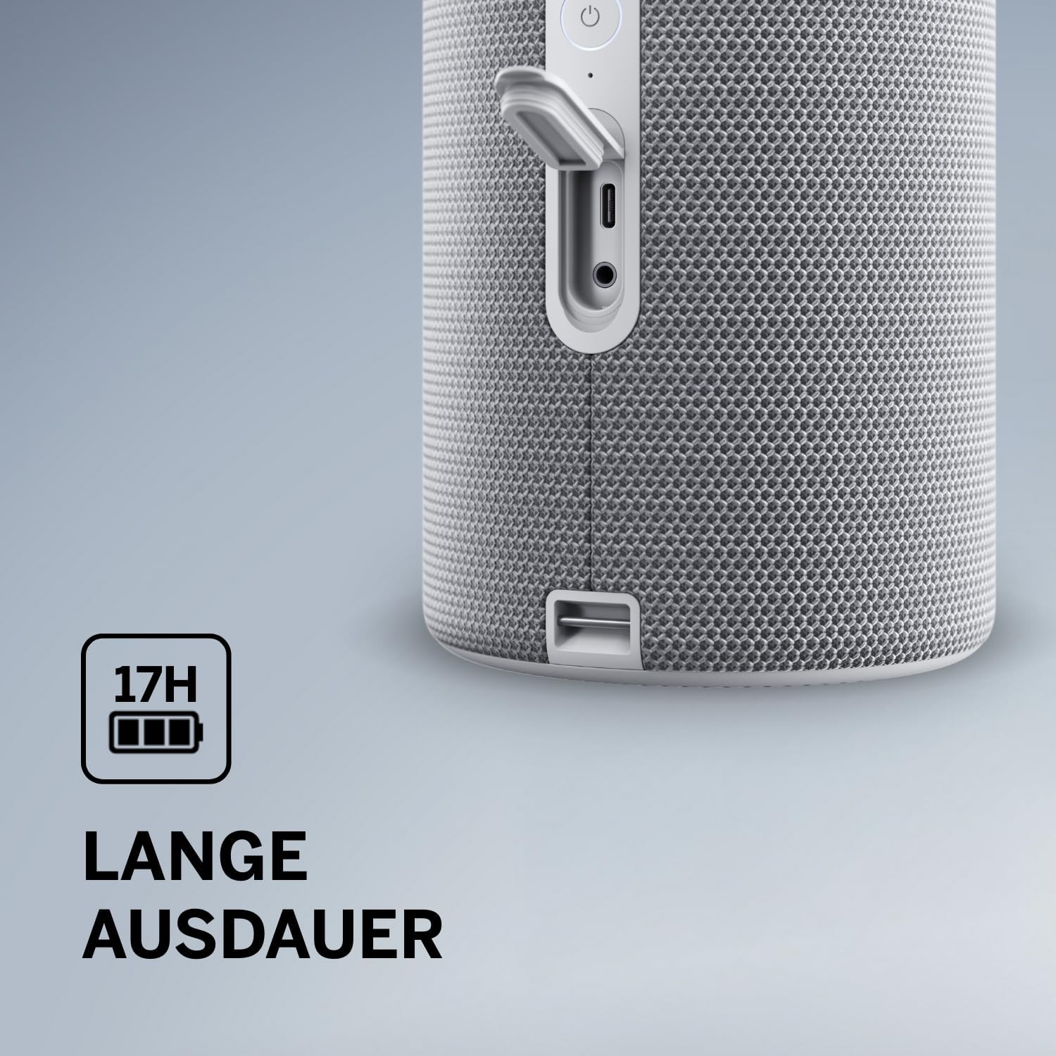 Loewe We. HEAR 2 Portable Bluetooth Wireless Speaker - Cool Grey Cool Grey
