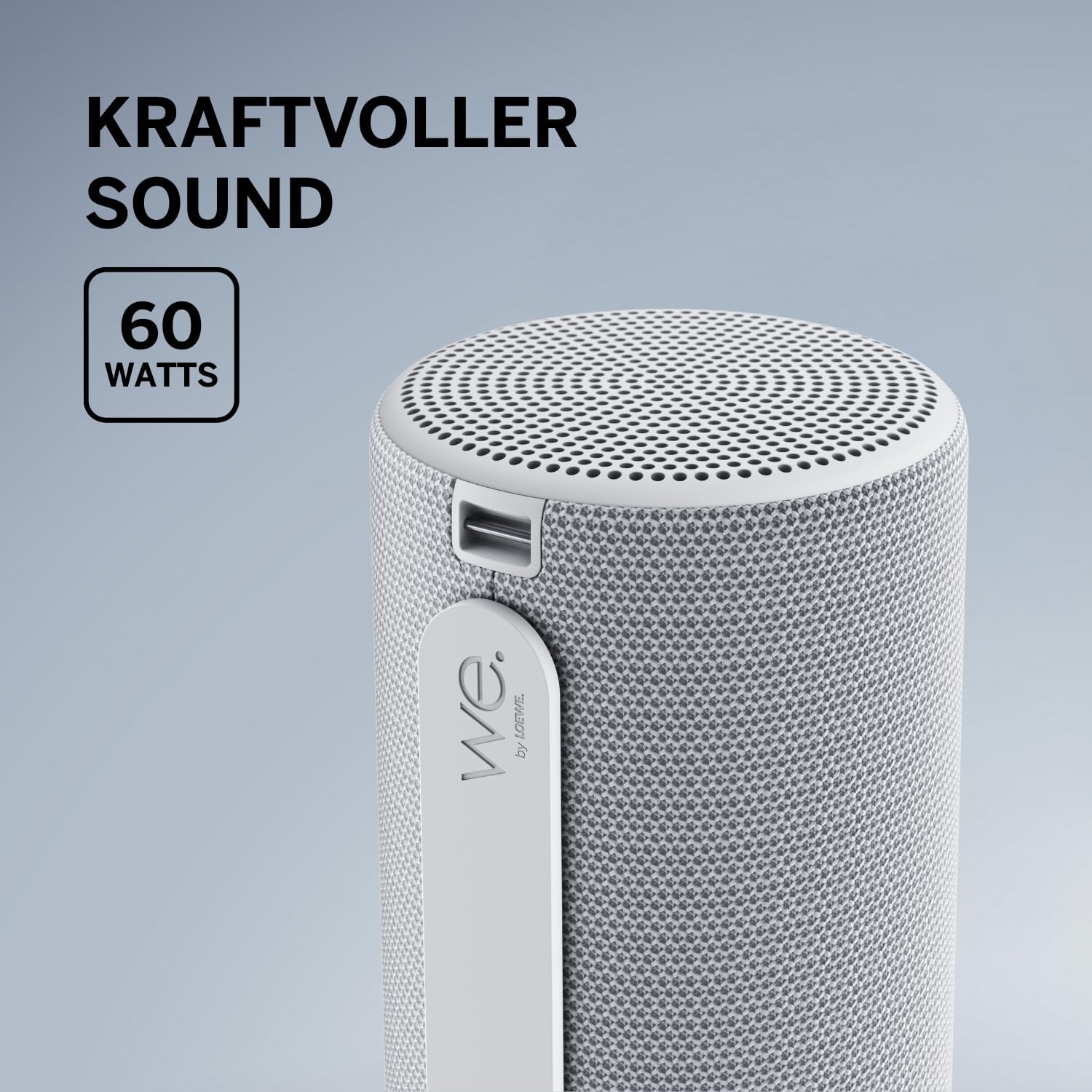 Loewe We. HEAR 2 Portable Bluetooth Wireless Speaker - Cool Grey Cool Grey