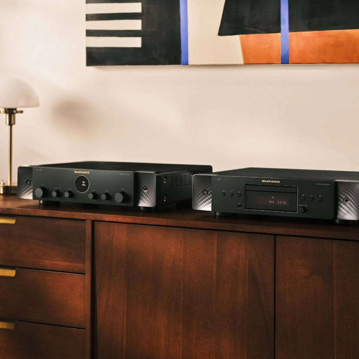 Marantz CD 70 CD Player with High-Performance DAC and USB Playback - Black Black