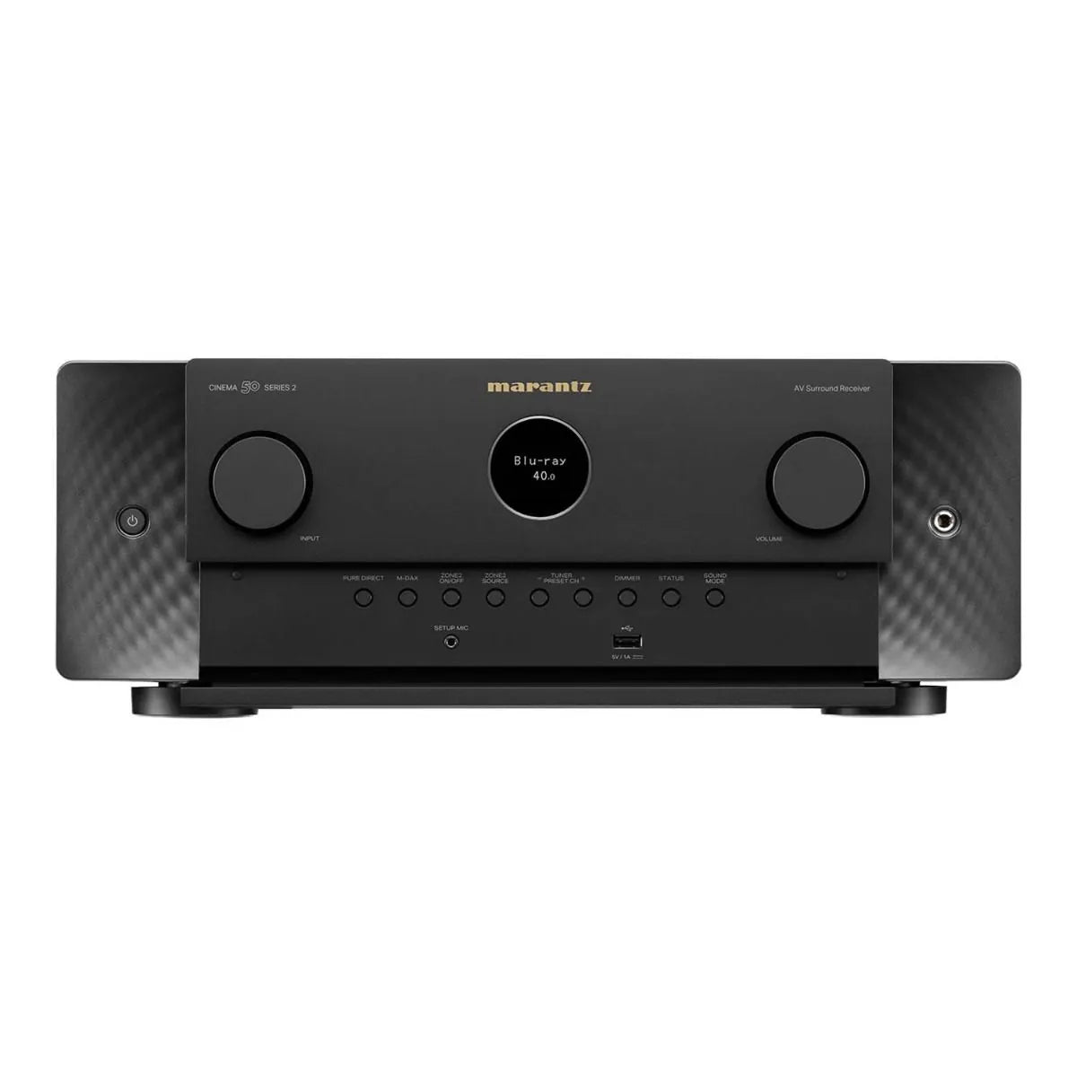 Marantz Cinema 50 Series 2 9.4-Channel AV Receiver with Dolby Atmos Dirac Live & Powered by HEOS - Black Black