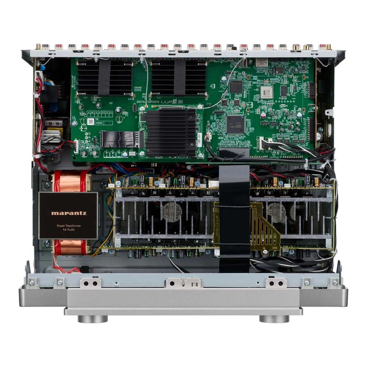 Marantz Cinema 50 Series 2 9.4-Channel AV Receiver with Dolby Atmos Dirac Live & Powered by HEOS - Silver Gold Silver