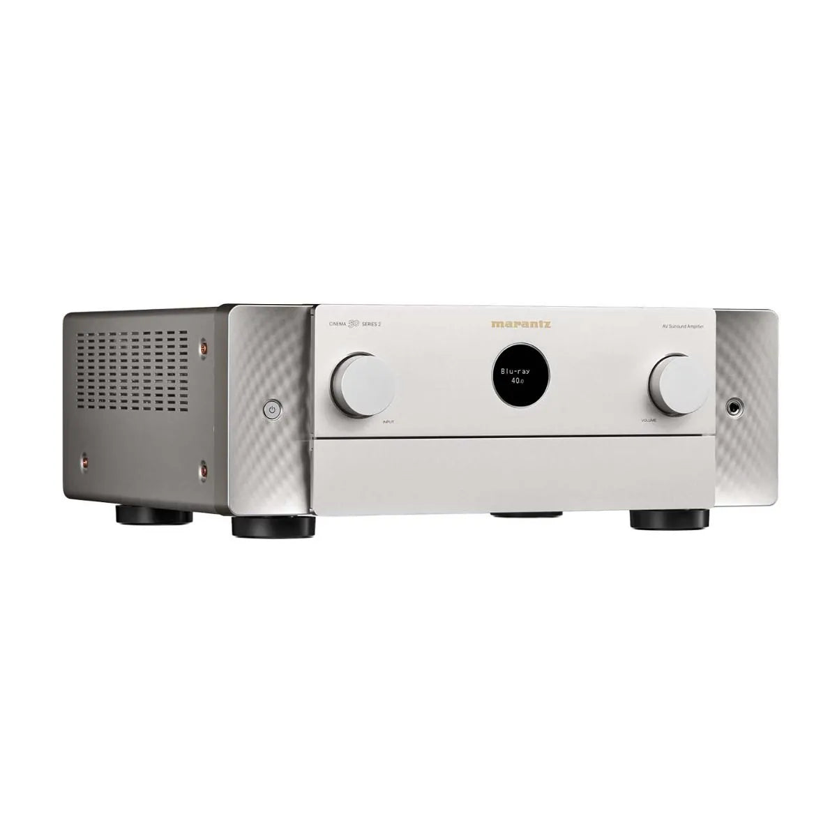 Marantz Cinema 50 Series 2 9.4-Channel AV Receiver with Dolby Atmos Dirac Live & Powered by HEOS - Silver Gold Silver