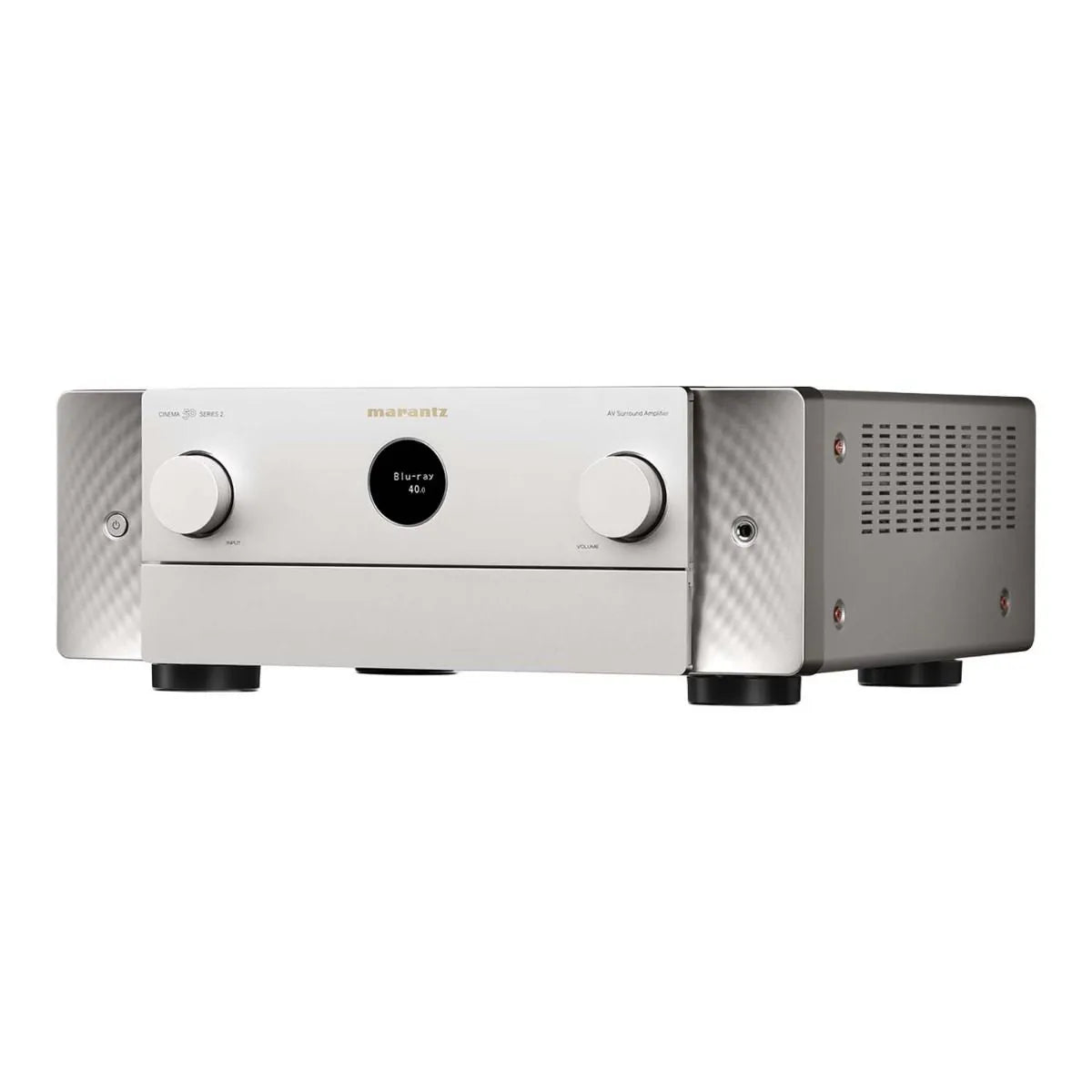 Marantz Cinema 50 Series 2 9.4-Channel AV Receiver with Dolby Atmos Dirac Live & Powered by HEOS - Silver Gold Silver
