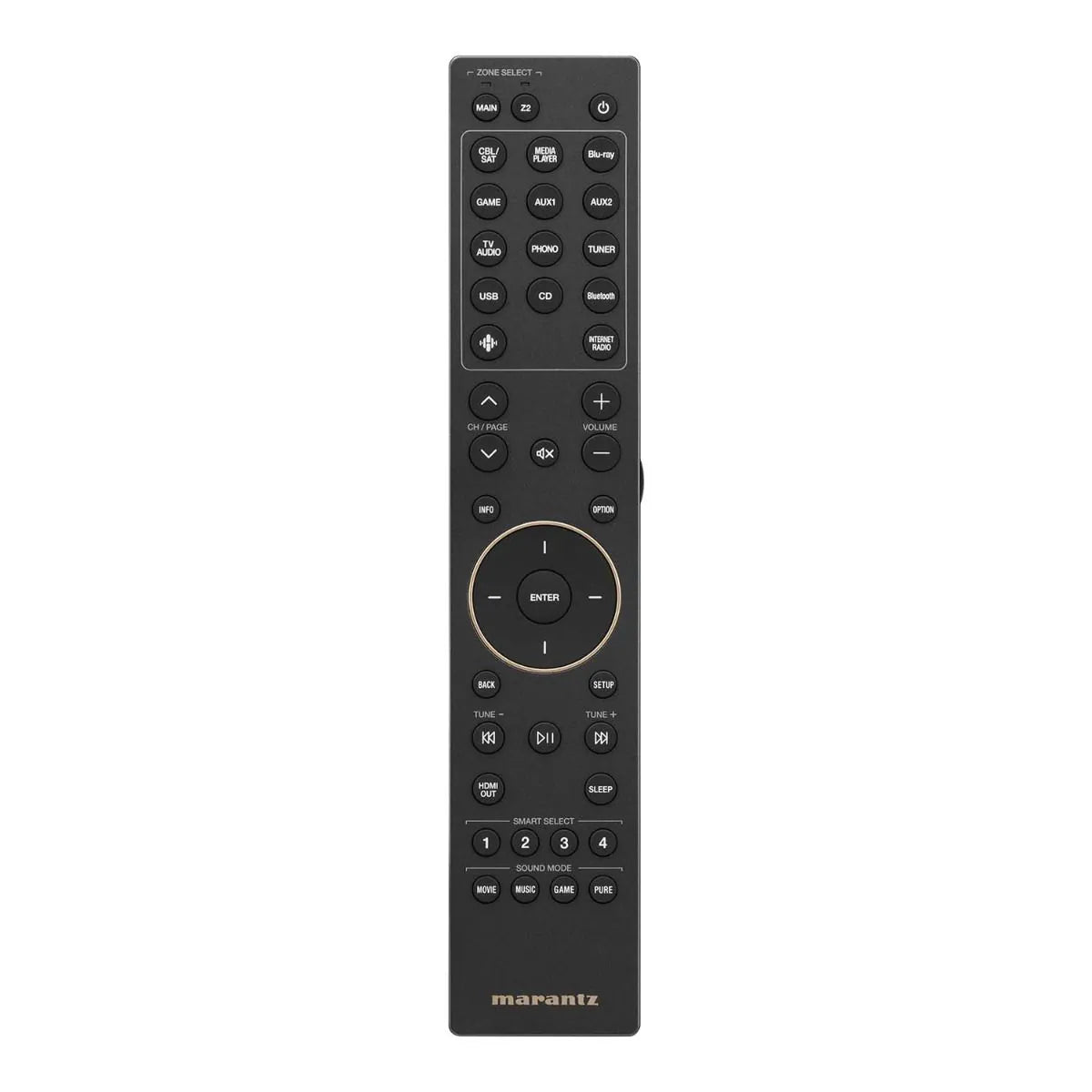Marantz Cinema 50 Series 2 9.4-Channel AV Receiver with Dolby Atmos Dirac Live & Powered by HEOS - Silver Gold Silver