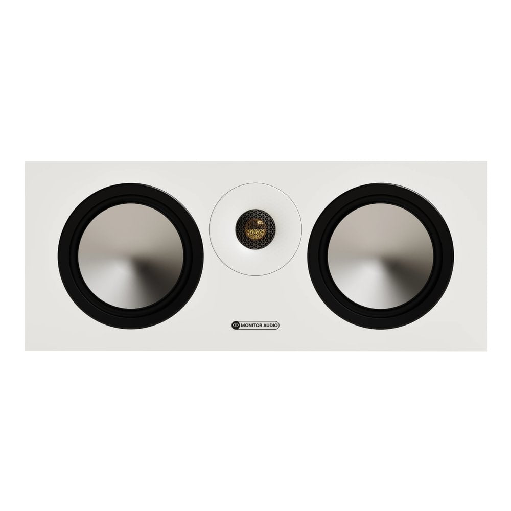 Marantz CINEMA 70s 7.2 Channel AV Receiver Silver with Monitor Audio Bronze 50 7G 5.1 Speaker Package White White
