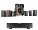 Marantz Cinema 70S Black AV Receiver With Wharfedale DX3 HCP 7.1 Speaker Package Walnut Walnut