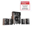 Marantz Cinema 70S Black AV Receiver With Wharfedale DX3 HCP 7.1 Speaker Package Walnut Walnut