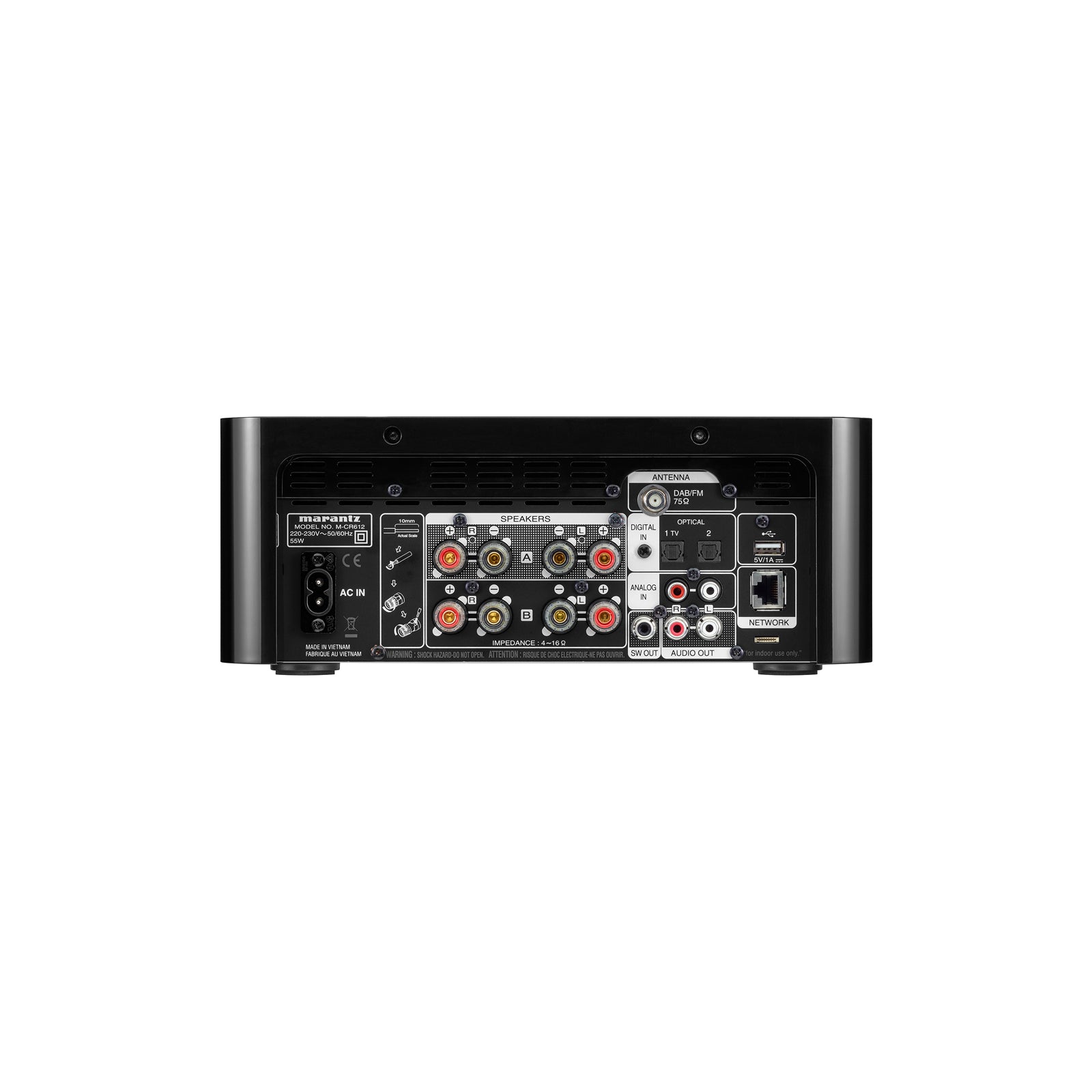 Marantz Melody X MCR612 Hifi Network System Black Open Box Clearance