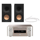 Marantz Melody X MCR612 Hifi Network System Silver with Klipsch R-60M Bookshelf Speakers Pair HiFi Package